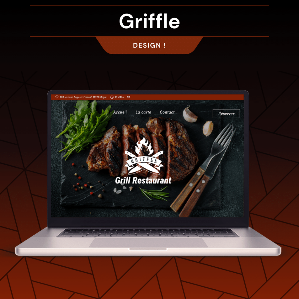Griffle restaurant design site par Solidsovles